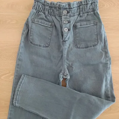 Jeans gris fille 10 ans